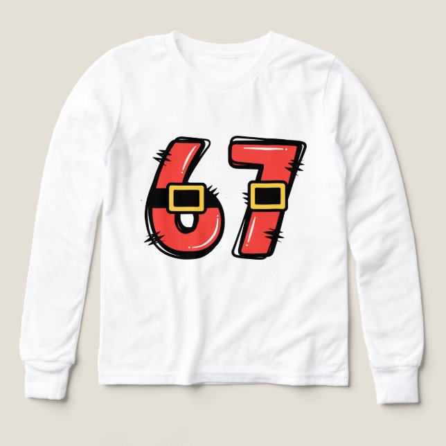 6 7 Santa Belt Christmas  (Design Front)