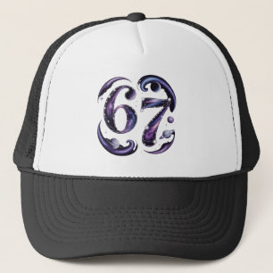 6 7 Six Seven Cosmic Astrology Gen Z Alpha Meme  Trucker Hat