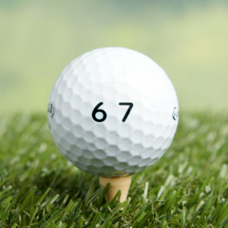 6 7 Six Seven Epic Lit  Golf Balls