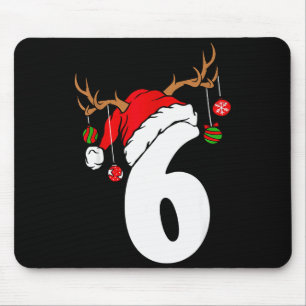 6 7 Six Seven Gen Z Alpha Meme Slang Merry Christm Mouse Pad