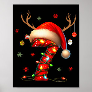 6 7 Six Seven Gen Z Alpha Merry Christmas Holiday  Poster