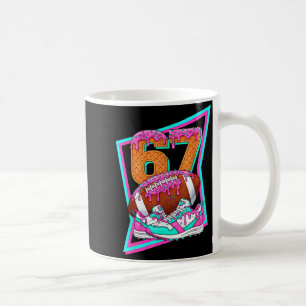 6 7 Six Seven Meme American Football Drip Number 6 Coffee Mug