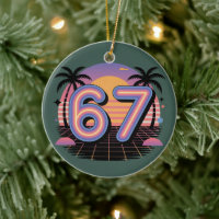 6 7 Six Seven Vaporwave Gen Z Alpha Meme