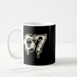 6 7 Soccer Ll Drip Graphic Six Seven Meme  Coffee Mug