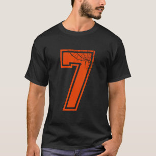 6 7 Spider Web Funny Halloween Costume Tee
