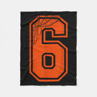 6 7 Spider Web Funny Halloween Costume Tee T-shirt Fleece Blanket