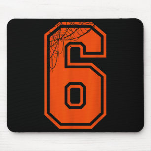 6 7 Spider Web Funny Halloween Costume Tee T-shirt Mouse Pad
