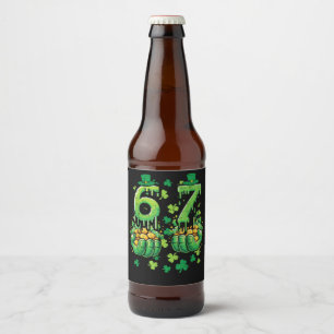 6 7 St Patricks Day Beer Bottle Label