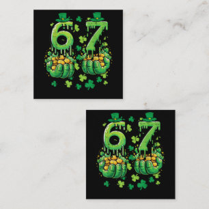 6 7 St Patricks Day Card