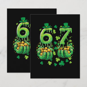 6 7 St Patricks Day Card