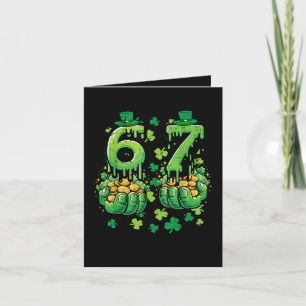 6 7 St Patricks Day Holiday Card