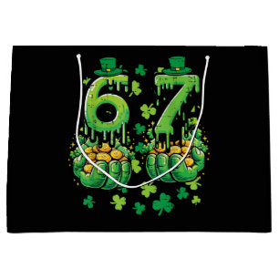 6 7 St Patricks Day Large Gift Bag