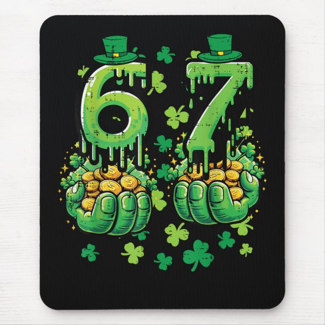 6 7 St Patricks Day Mouse Pad (Front)