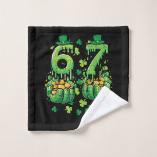 6 7 St Patricks Day Wash Cloth