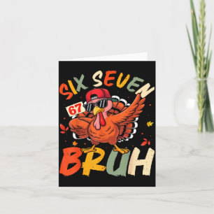 6 7 Thanksgiving Shirts Men Boys Funny Turkey Meme Card