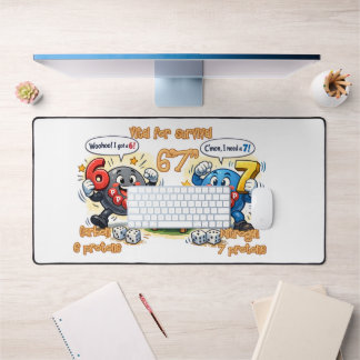 6’7” Vital for Survival Chemistry Elements Desk Mat