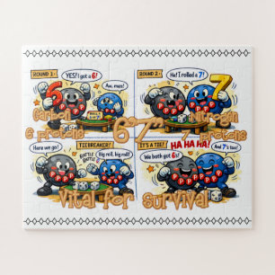 6’7” Vital for Survival Chemistry Elements Jigsaw Puzzle