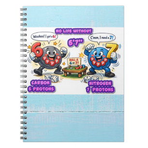 6’7” Vital for Survival Chemistry Elements   Notebook