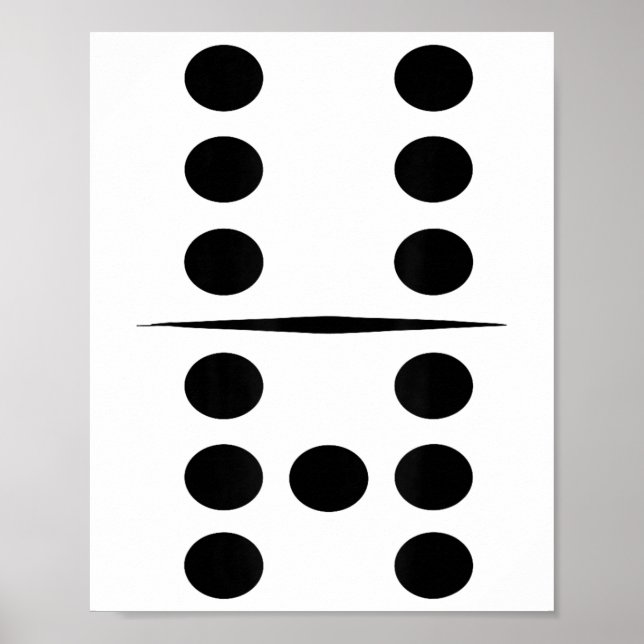 6 And 7 Domino Tile Funny Group 67 Dominos Costume Poster (Front)
