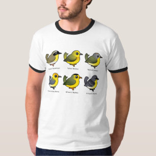 6 Birdorable Warblers T-Shirt
