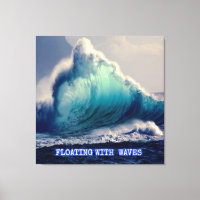 6.Blue ocean waves,ocean lovers gifts,vintage love
