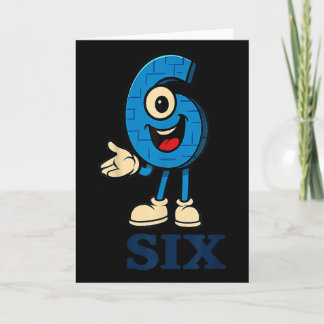 6 Brainrot 67 Six Seven 6 7 Meme Custome  Card