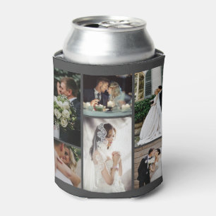 6 Custom Photo Collage Favourite Moments Can Cooler