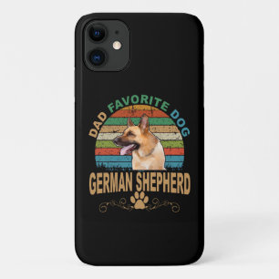 6 Dad Favourite Dog German Shepherd Case-Mate iPhone Case