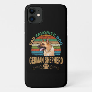 6 Dad Favourite Dog German Shepherd Case-Mate iPhone Case