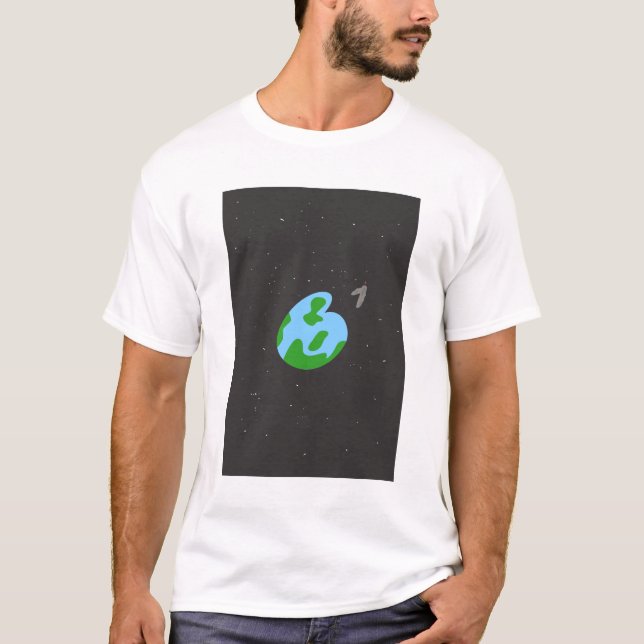 6 Earth 7 Moon T-Shirt (Front)
