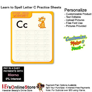 6 Learn To Spell Letter C Teacher Home Schooling