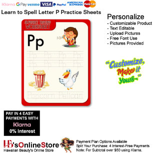6 Learn To Spell Letter P Teacher Home Schooling