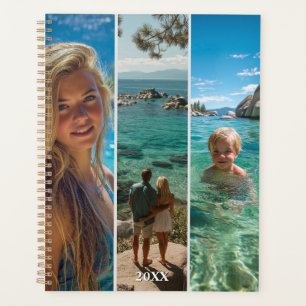 6 Long Vertical Strip Boho Photo Planner
