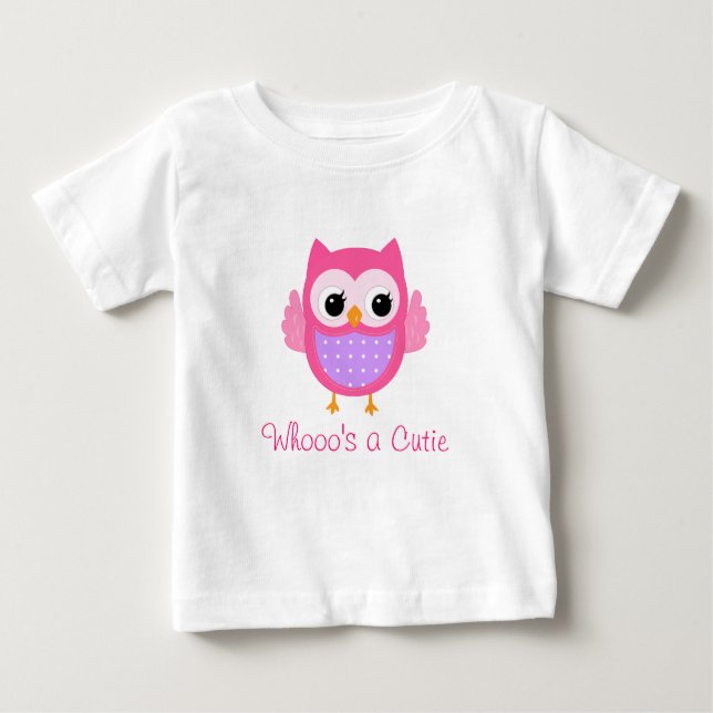 6 month Owl Shirt (Front)