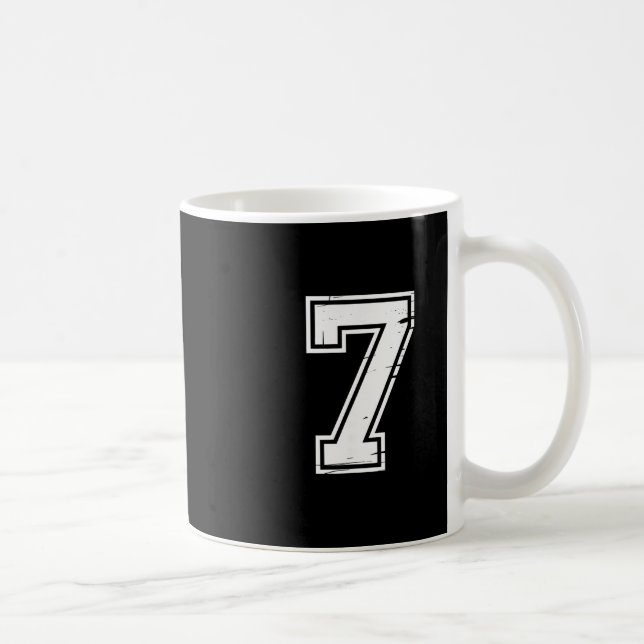 6 Number 67 Six Seven Meme  Coffee Mug (Right)