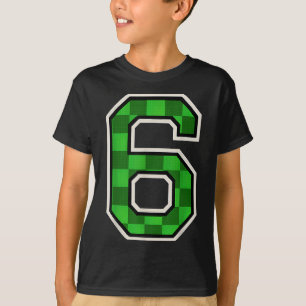 6 Number Matching 67 Meme Men Women Boy Six Seven T-Shirt