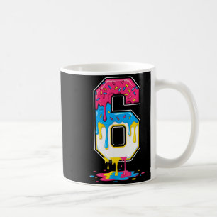 6 Number Seven Team Srts Ice Cream Drip Matching V Coffee Mug