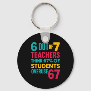 6 Out Of 7 Teachers Think 67% Students Overuse Quo Key Ring