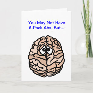 6-Pack Mind Funny Father's Day Card to Customise