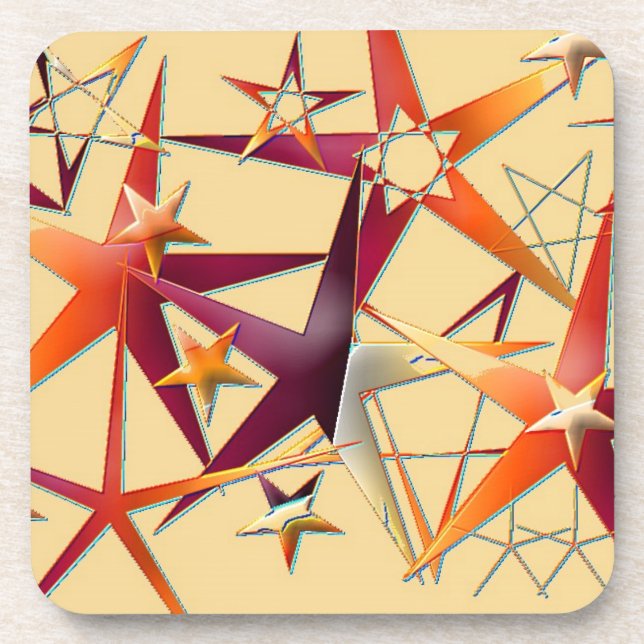 6 Pack of Coasters, Original Design Coaster (Front)