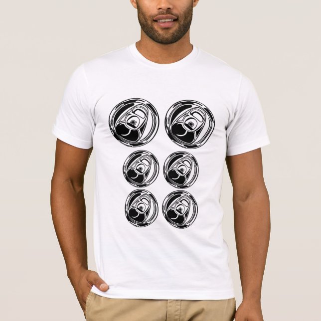 6 Pack T-Shirt (Front)