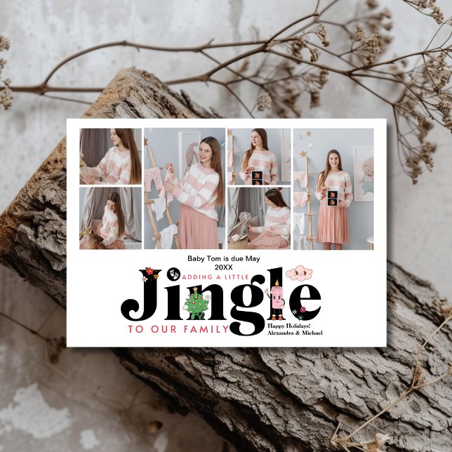 6 Photo Baby Pregnancy Announcement (Creator Uploaded)