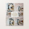 6 Photo Collage Minimalist - gold and white