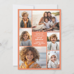 6 Photos - Family Reunion Memories Holiday Card