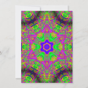 6-point blue star hippie groovy
