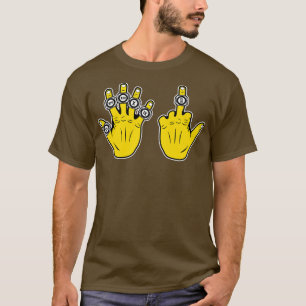 6 Rings Pitt Black T-Shirt