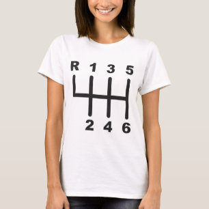 6 Speed Shift Gate T-Shirt