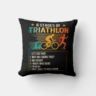 6 Stages Of Triathlon athletes Triathletes Running Cushion