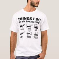 6 Things I Do In My Spare Time Canoeing Funny