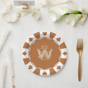 6 Ways to Personalize Your Classic Poker Chip Paper Plate